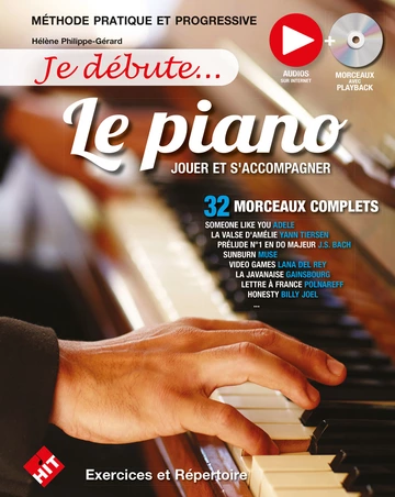 Je débute le piano Visual